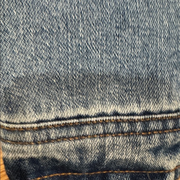 Jou Jou Denim Jacket with Faux Fur Trim- NWT -Size Small - Picture 4 of 5